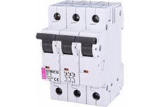 Автоматичний вимикач ETIMAT 10 1A 3P характеристика C 10kA ETI (002135704)
