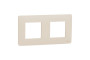 Рамка 2-постова, бежева Unica New Studio (NU200444)