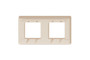 Рамка 2-постова, бежева Unica New Studio (NU200444)