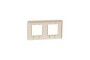 Рамка 2-постова, бежева Unica New Studio (NU200444)