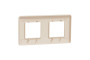 Рамка 2-постова, бежева Unica New Studio (NU200444)