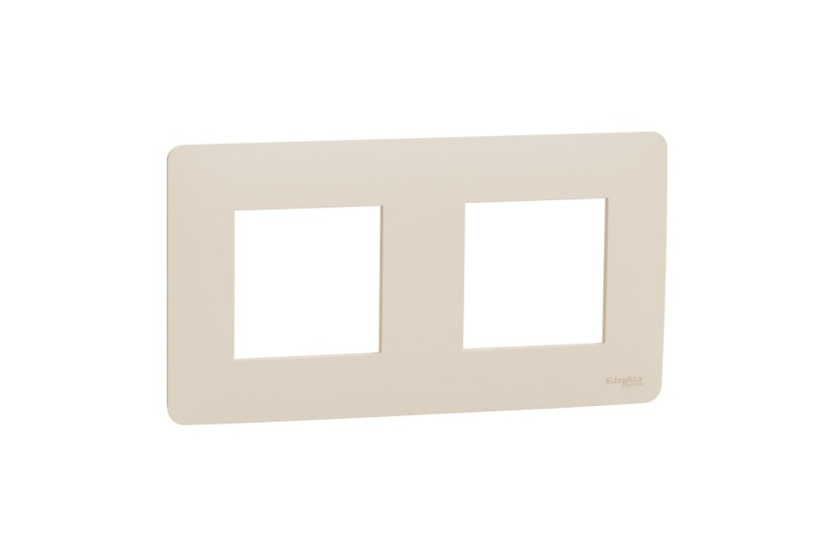 Рамка 2-постова, бежева Unica New Studio (NU200444)