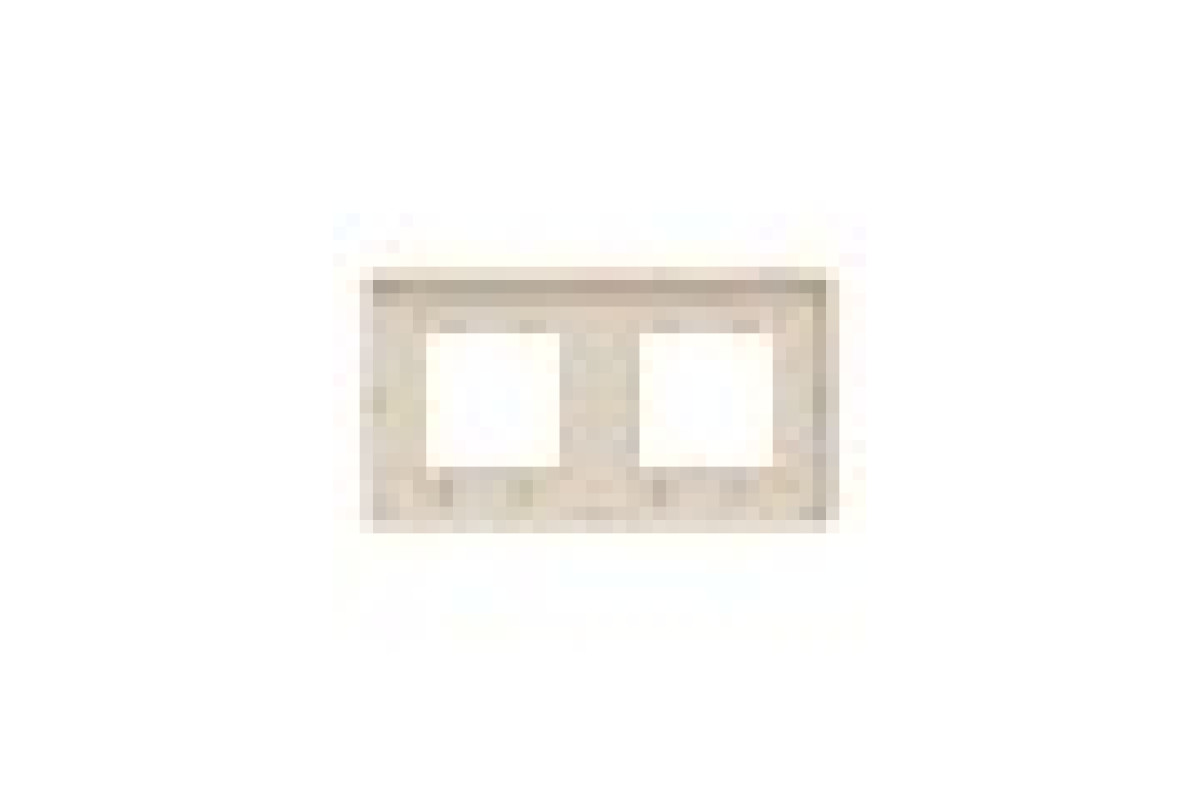 Рамка 2-постова, бежева/бежева Unica New Studio Color (NU280444)