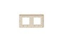 Рамка 2-постова, бежева/бежева Unica New Studio Color (NU280444)