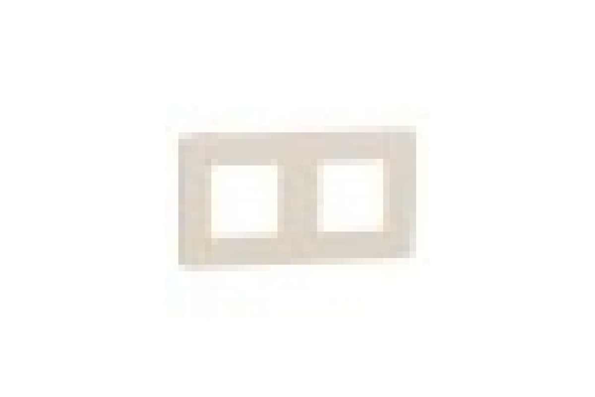 Рамка 2-постова, бежева/бежева Unica New Studio Color (NU280444)