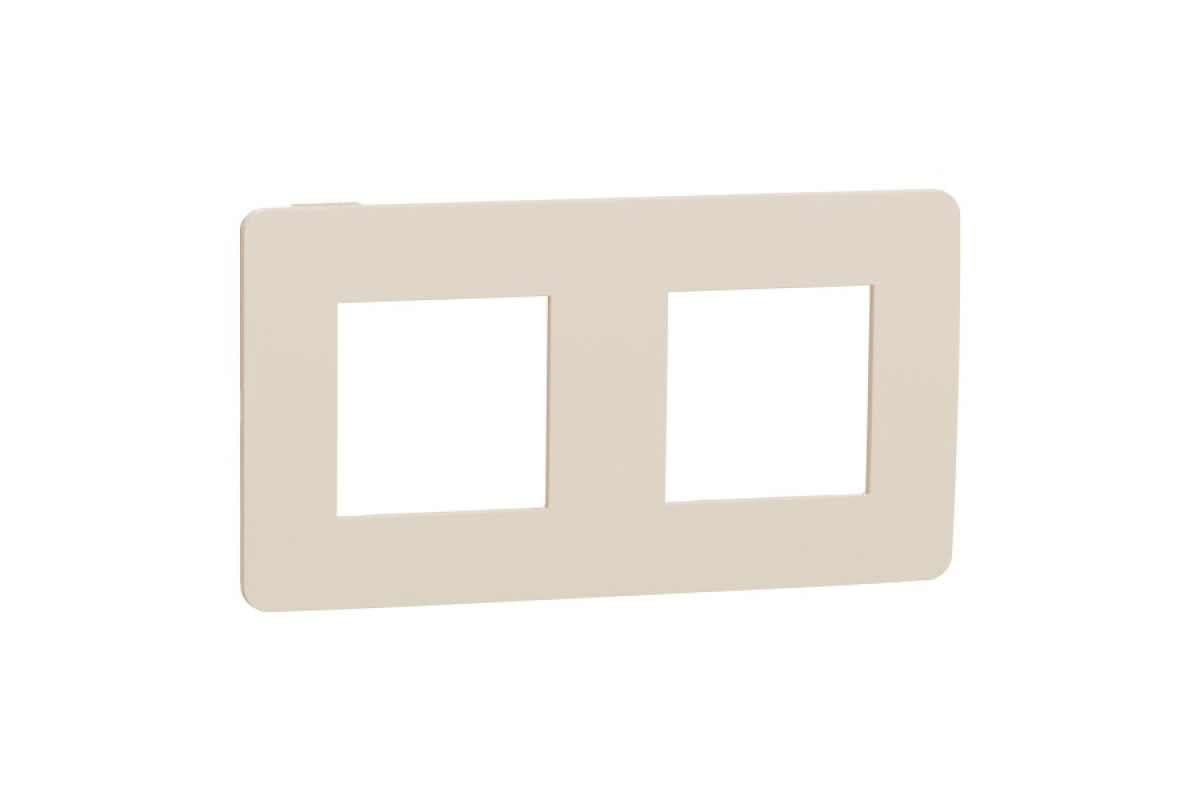 Рамка 2-постова, бежева/бежева Unica New Studio Color (NU280444)