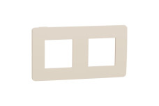 Рамка 2-постова, бежева/бежева Unica New Studio Color (NU280444)