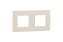 Рамка 2-постова, бежева/бежева Unica New Studio Color (NU280444)