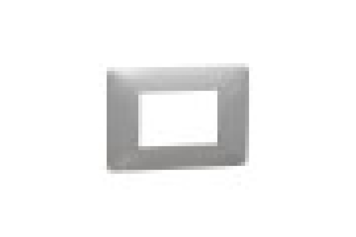 Рамка 3-модульна Unica New, алюміній (NU210330)