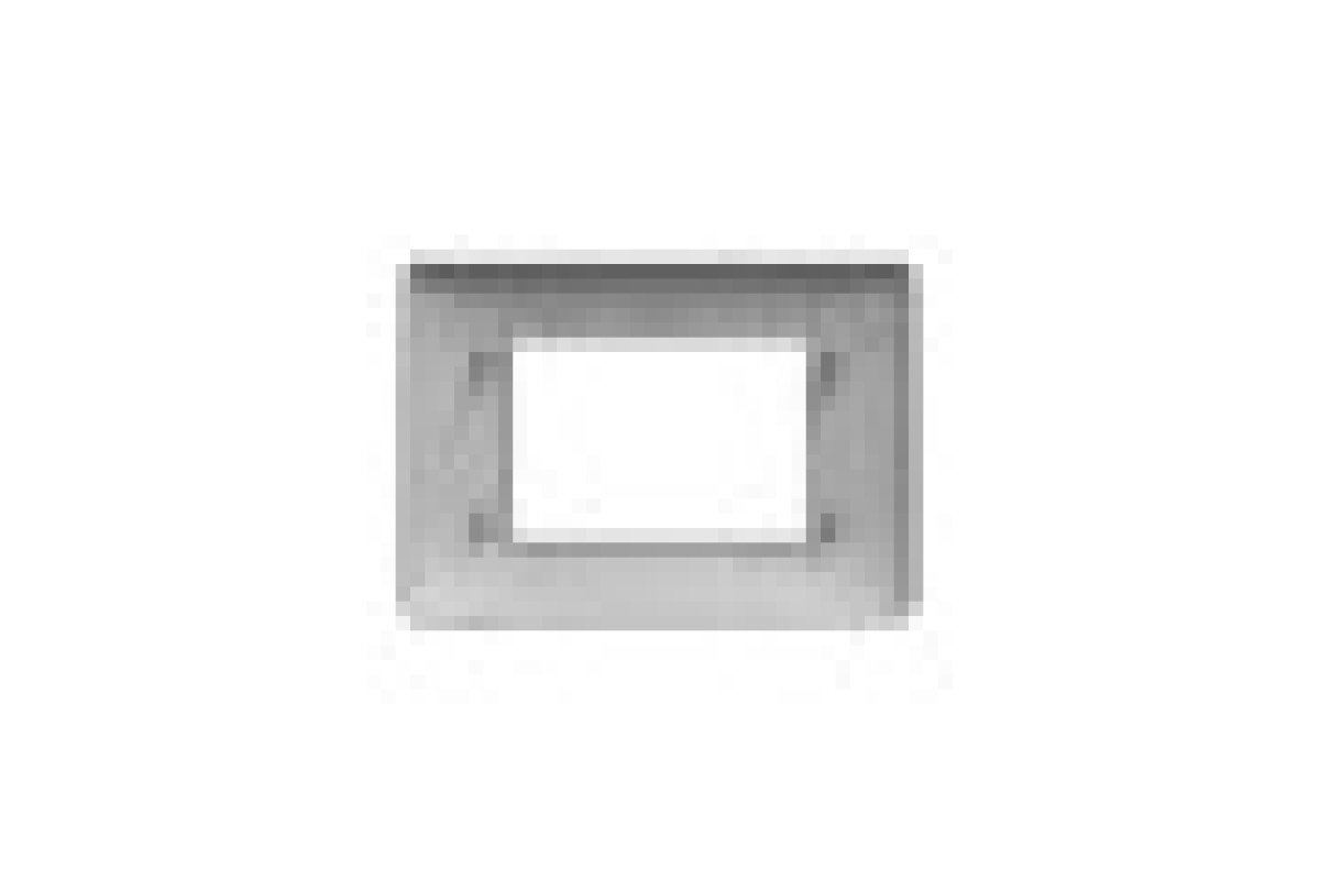 Рамка 3-модульна Unica New, алюміній (NU210330)