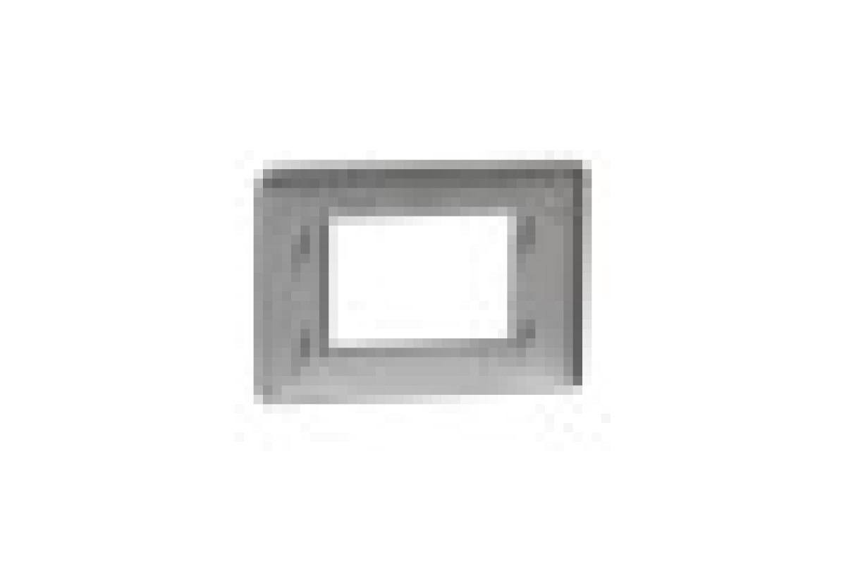 Рамка 3-модульна Unica New, алюміній (NU210330)