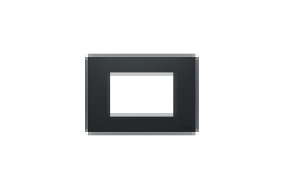 Рамка 3-модульна Unica New, антрацит (NU210354)