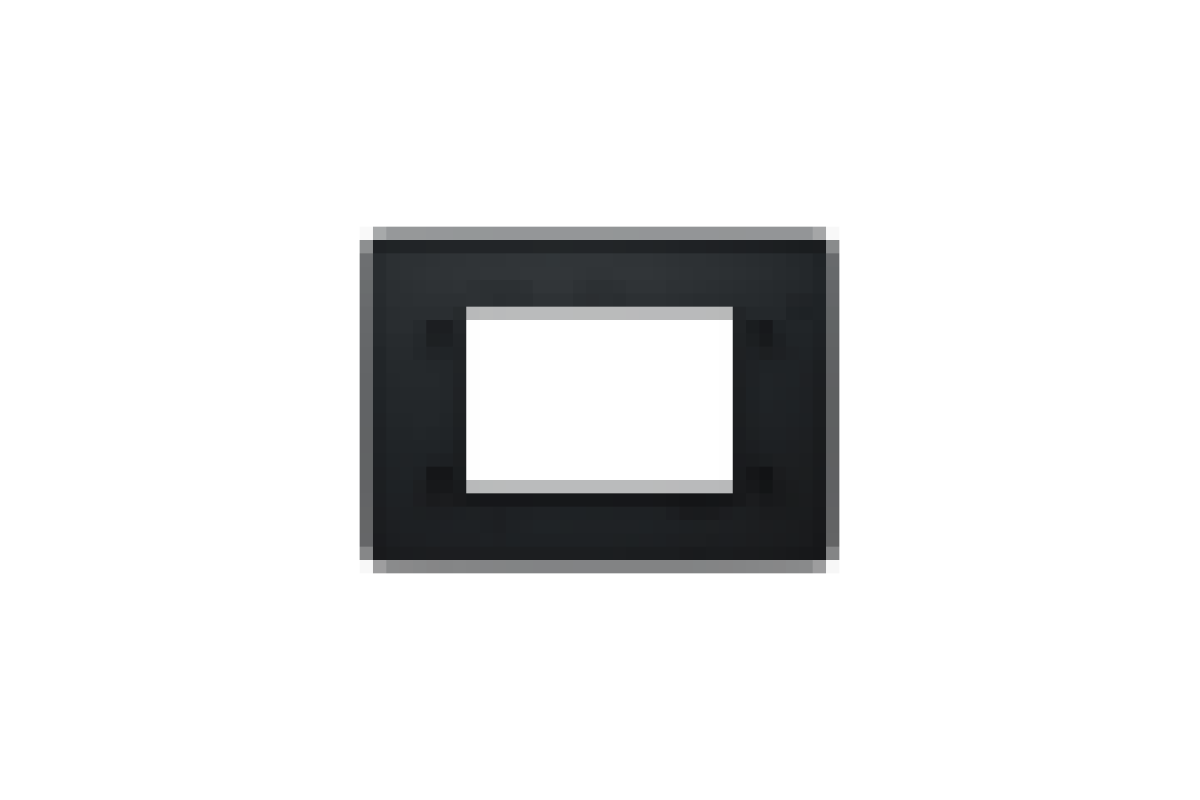 Рамка 3-модульна Unica New, антрацит (NU210354)