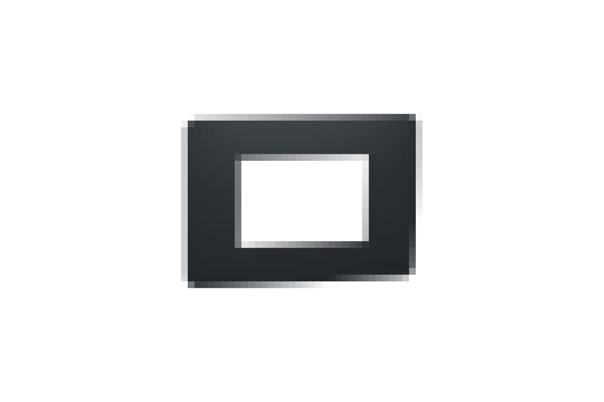 Рамка 3-модульна Unica New, антрацит (NU210354)