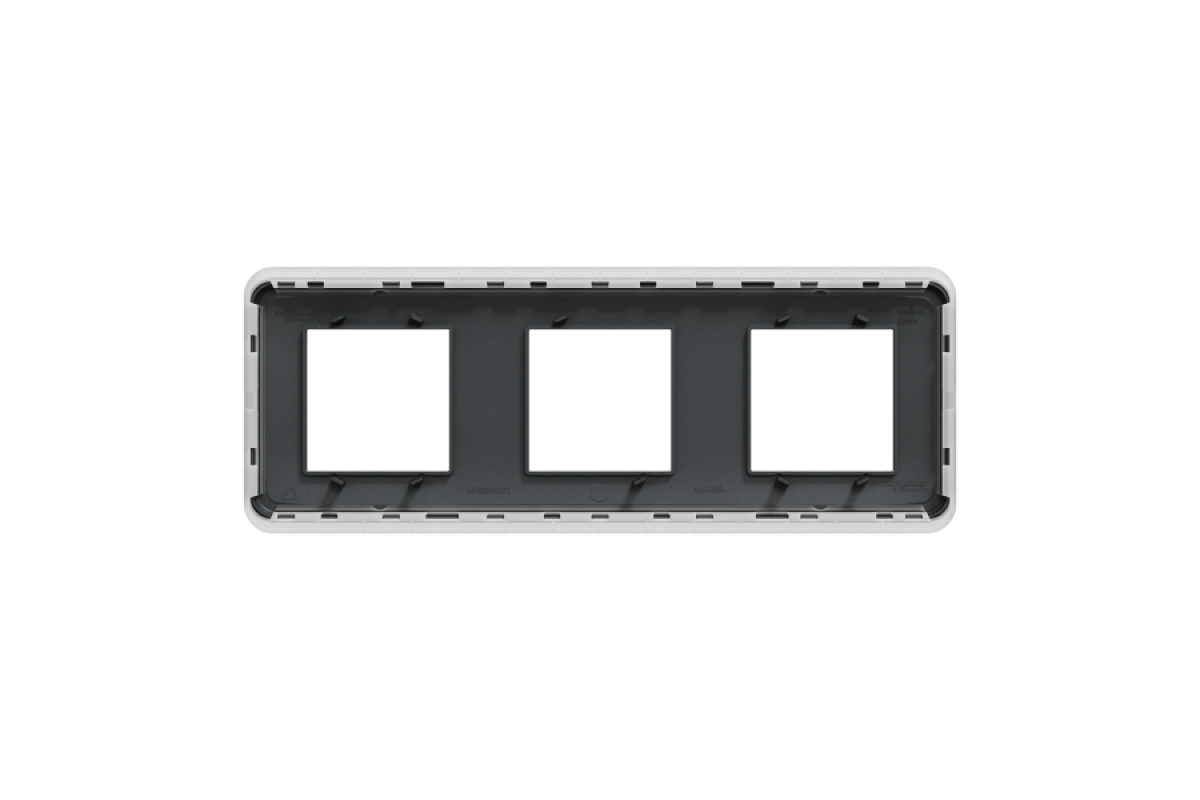 Рамка 3-пост Unica New, Антрацит (NU400654)