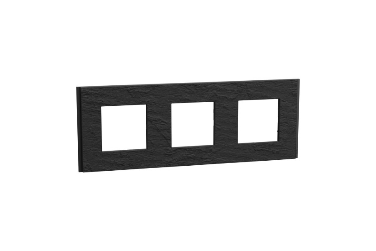 Рамка 3-постова Unica Deco Material, камінь (NU600677)