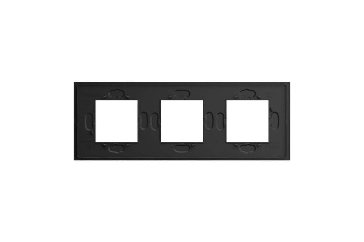 Рамка 3-постова Unica Deco Material, камінь (NU600677)