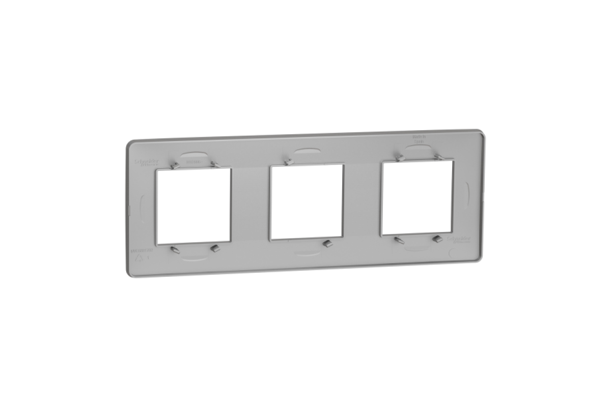 Рамка 3-постова Unica New, алюміній (NU200630)