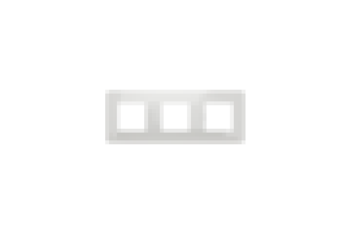 Рамка 3-постова Unica New, білий (NU200618)
