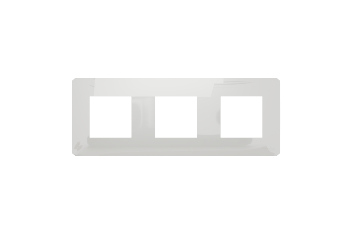 Рамка 3-постова Unica New, білий (NU200618)