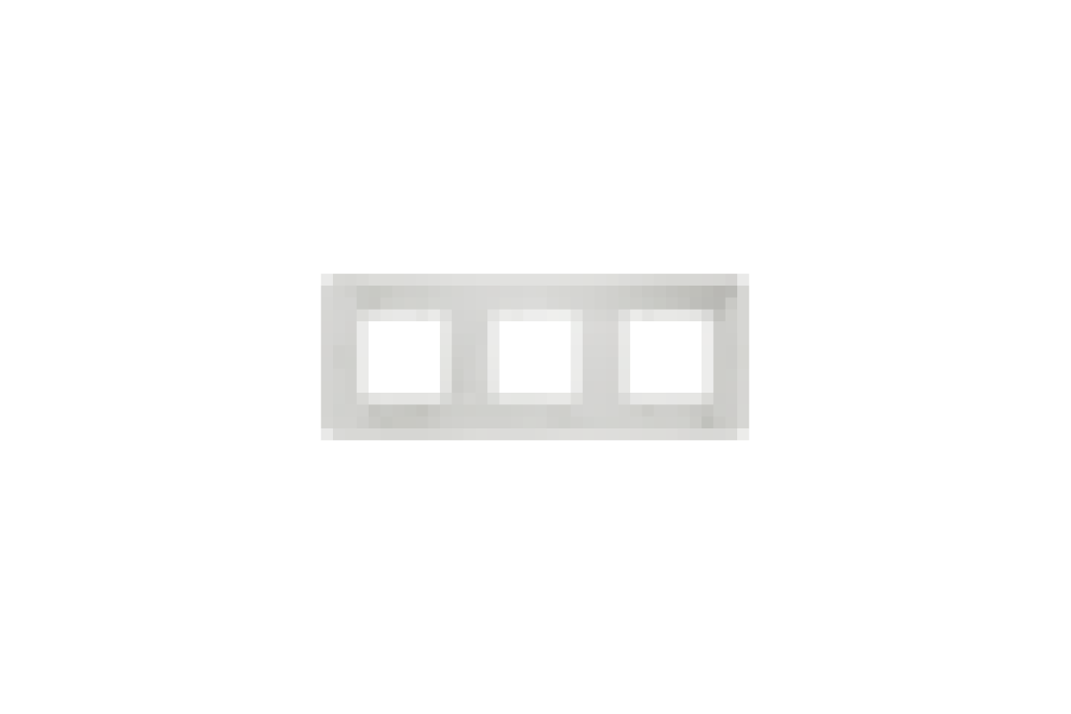 Рамка 3-постова Unica New, білий (NU200618)