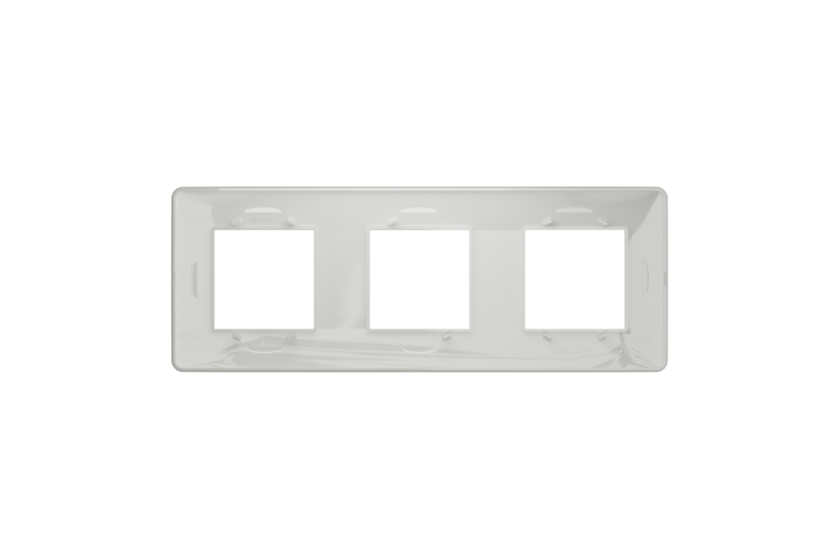 Рамка 3-постова Unica New, білий (NU200618)