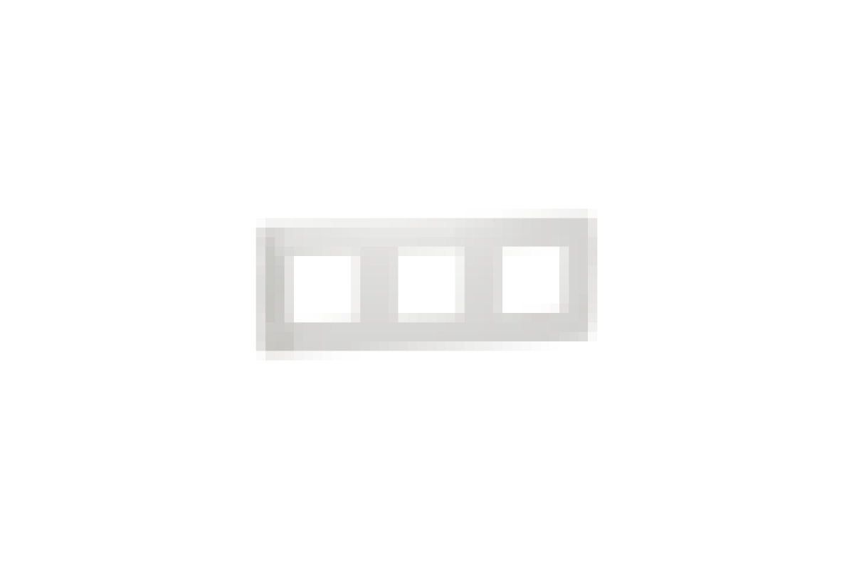 Рамка 3-постова Unica New, білий (NU200618)