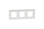 Рамка 3-постова Unica New, Білий/білий (NU280618)