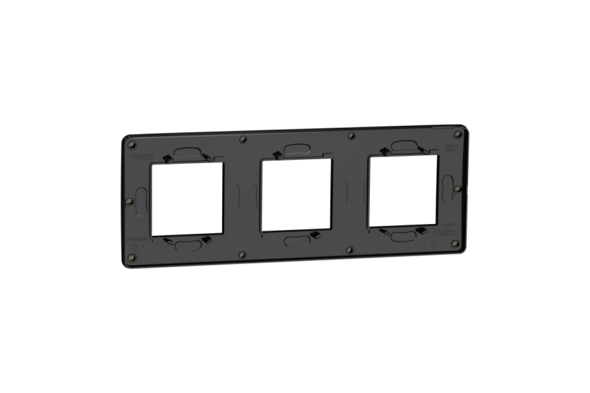 Рамка 3-постова Unica New, Бронза/антрацит (NU280652)