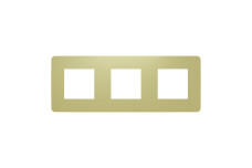 Рамка 3-постова Unica New, Зелене Яблуко/білий (NU280611)