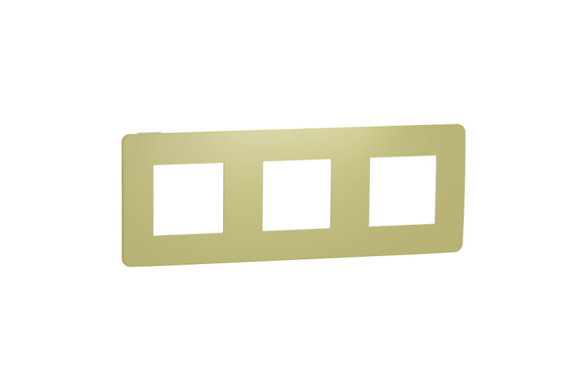 Рамка 3-постова Unica New, Зелене Яблуко/білий (NU280611)