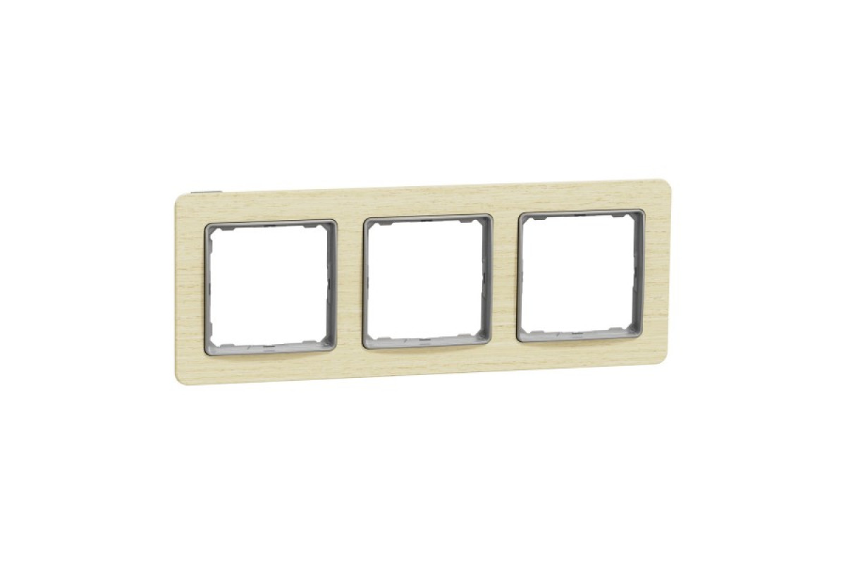 Рамка 3-постова Береза Sedna Elements (SDD380803)