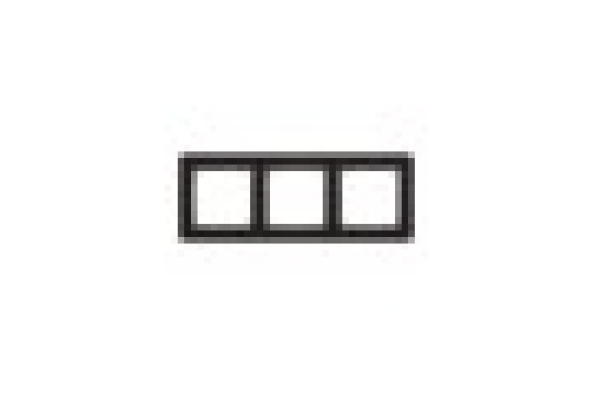 Рамка 3-постова Венге Sedna Elements (SDD381803)