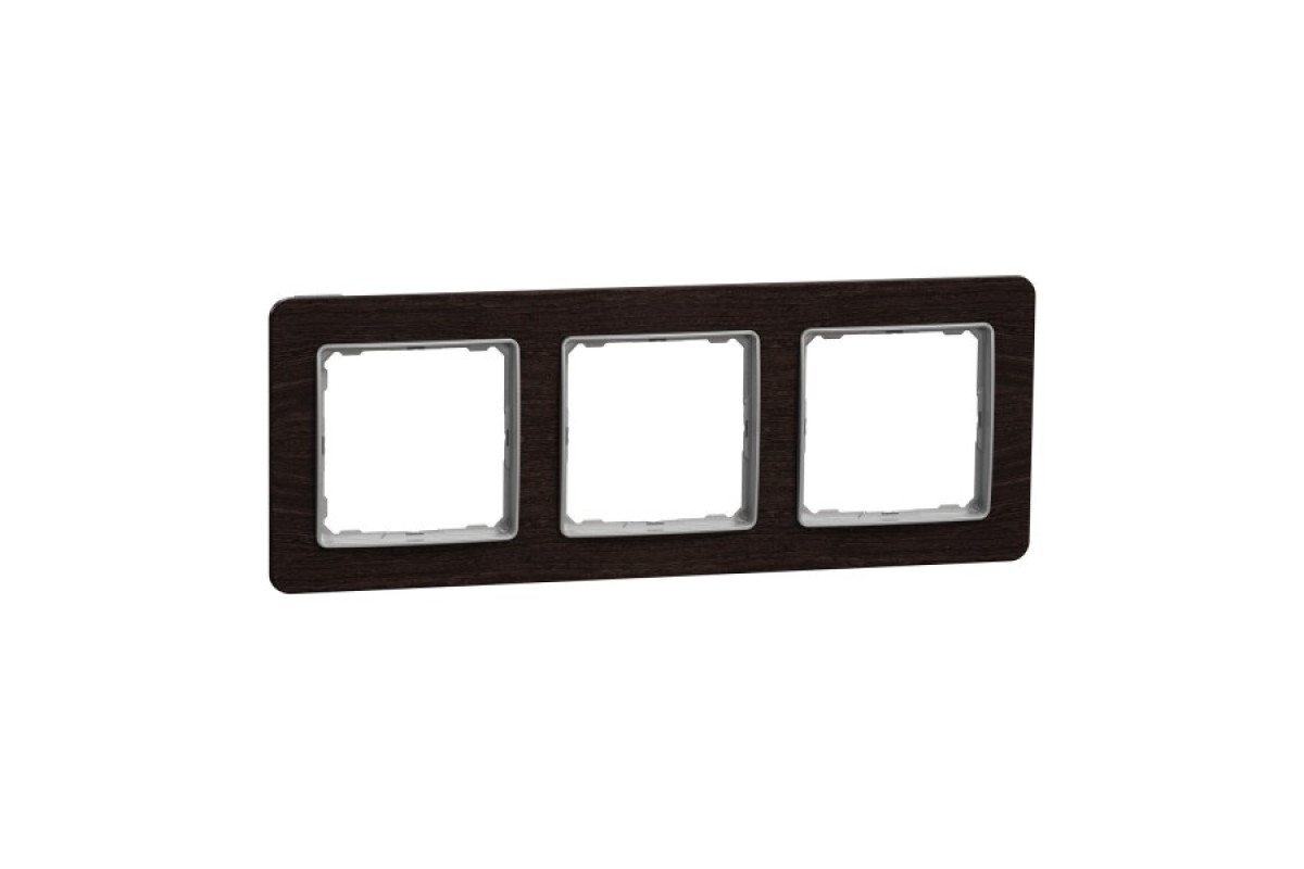 Рамка 3-постова Венге Sedna Elements (SDD381803)