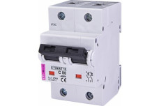 Автоматичний вимикач ETIMAT 10 80A 2P характеристика C 20kA ETI (002133731)