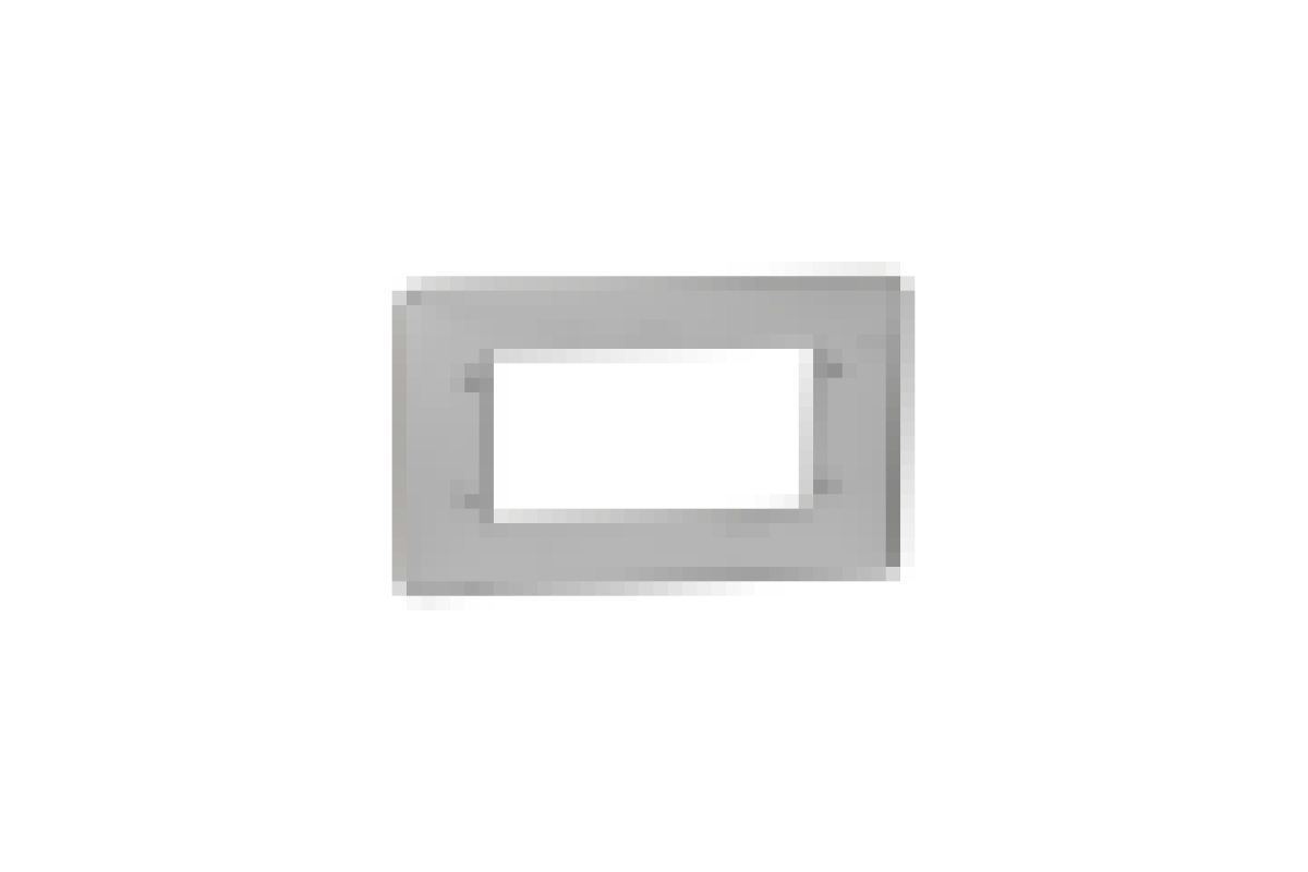 Рамка 4-модульна Unica New, алюміній (NU210430)