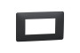 Рамка 4-модульна Unica New, антрацит (NU210454)