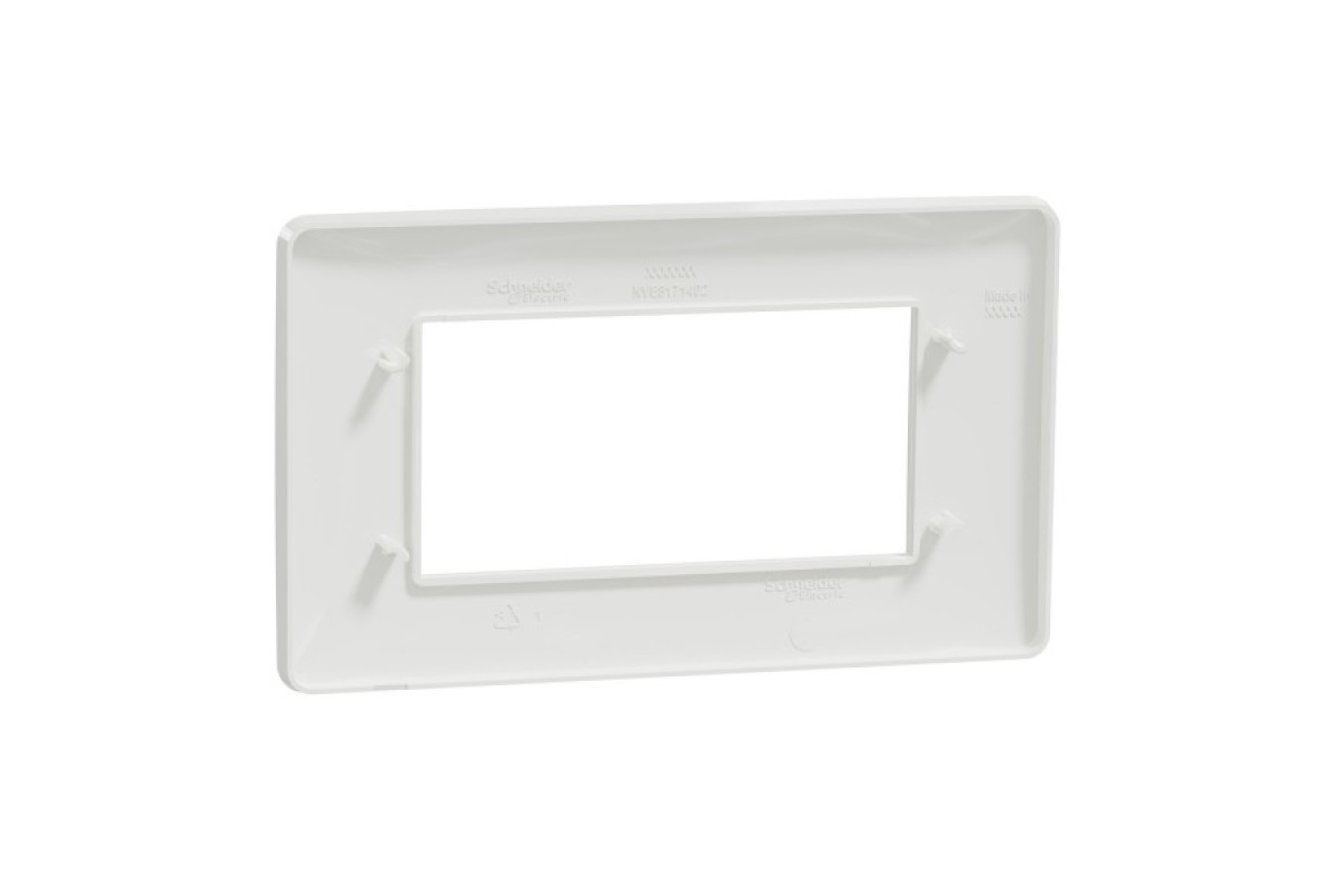 Рамка 4-модульна Unica New, білий (NU210418)