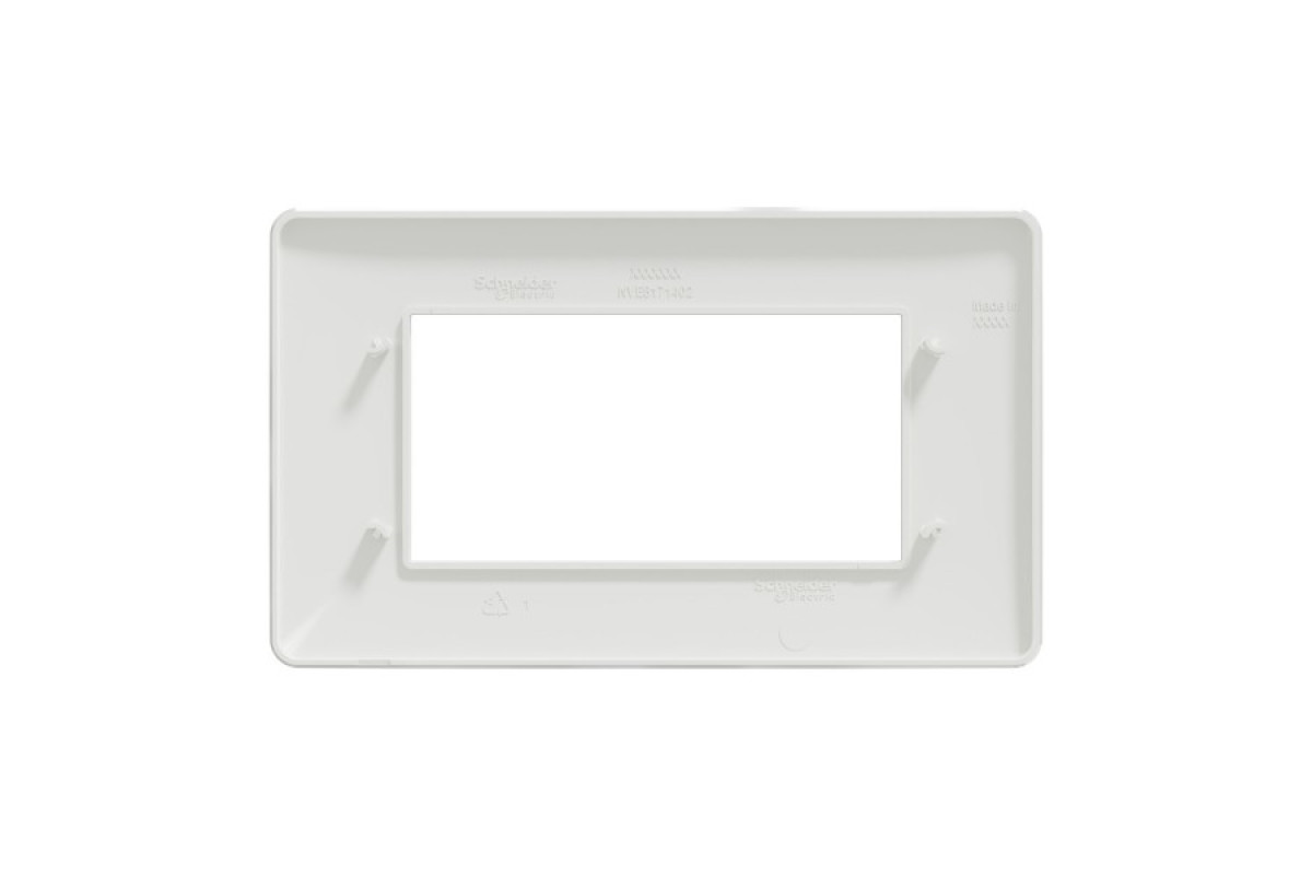 Рамка 4-модульна Unica New, білий (NU210418)