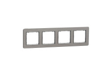 Рамка 4-постова  Матовий алюміній Sedna Elements (SDD370804)