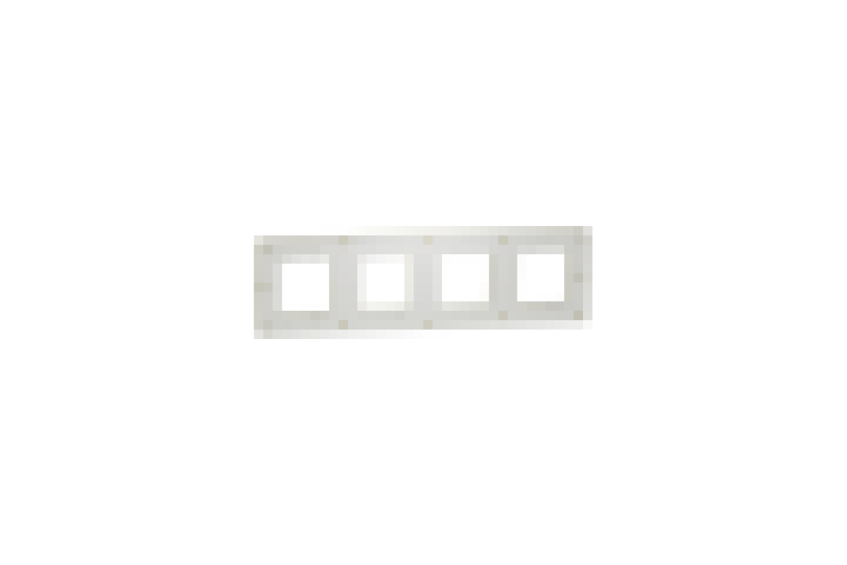 Рамка 4-постова Unica New, Зелене Яблуко/білий (NU280811)