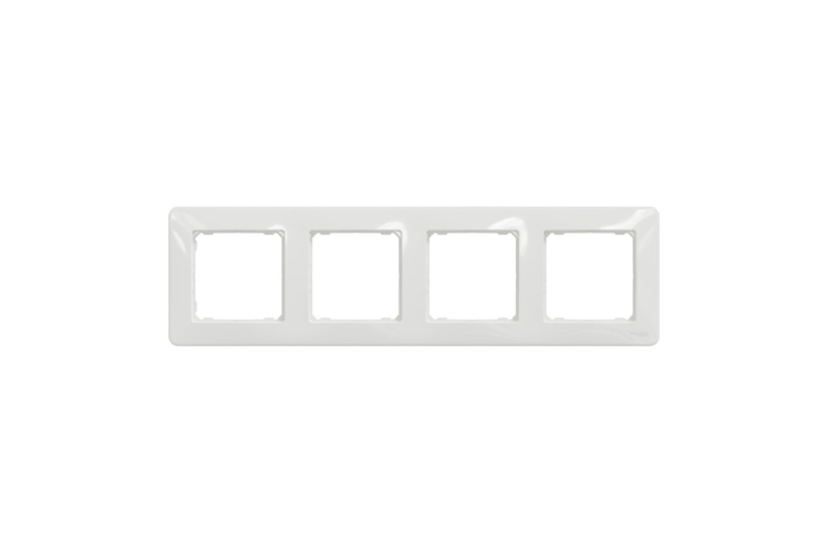 Рамка 4-постова Білий Sedna Design (SDD311804)