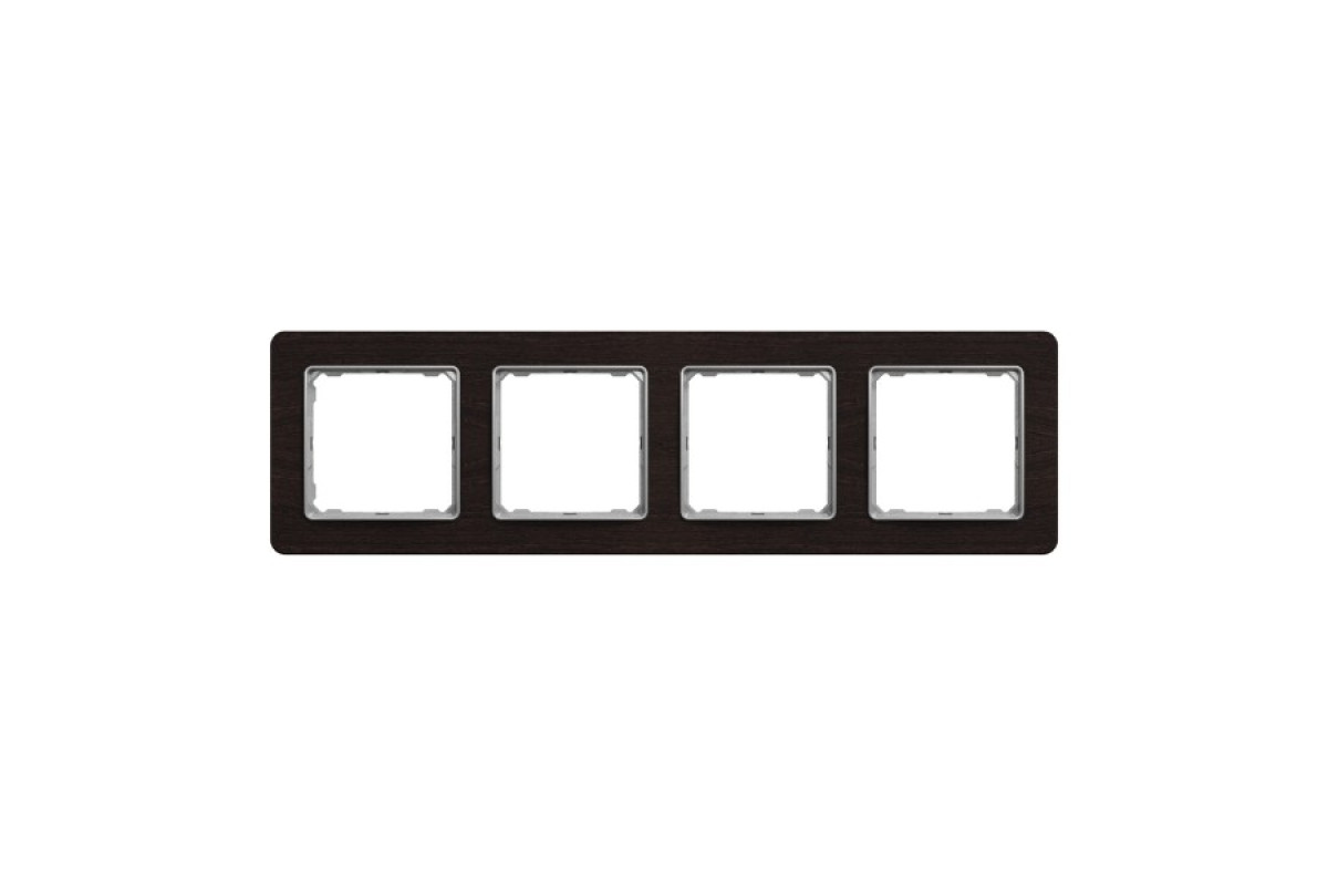 Рамка 4-постова Венге Sedna Elements (SDD381804)
