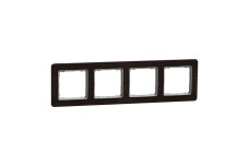 Рамка 4-постова Венге Sedna Elements (SDD381804)