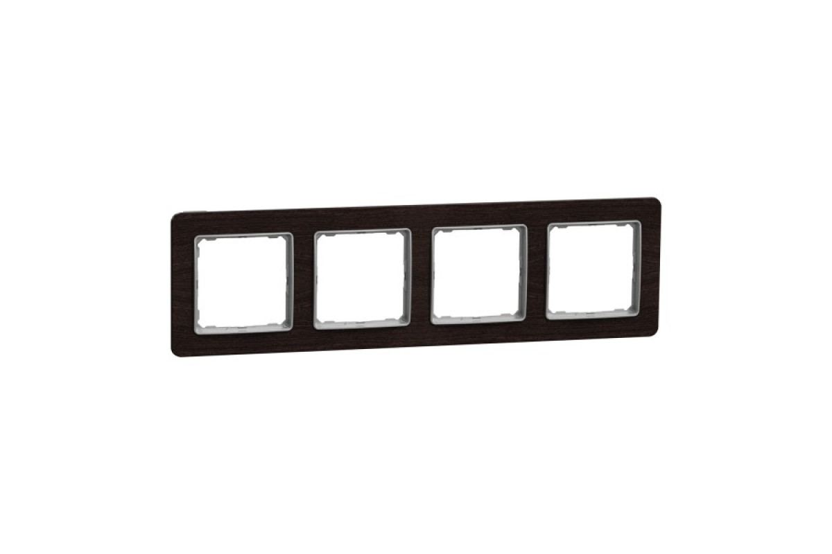 Рамка 4-постова Венге Sedna Elements (SDD381804)