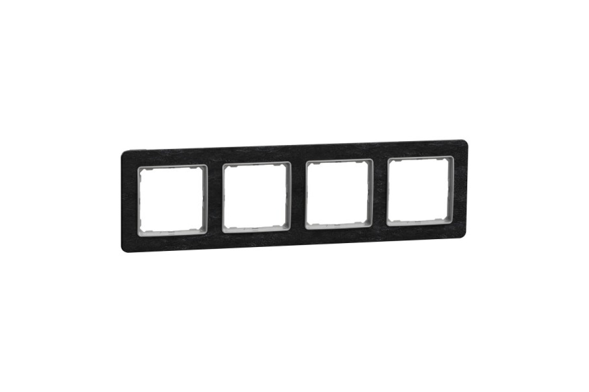 Рамка 4-постова Камінь Sedna Elements (SDD391804)