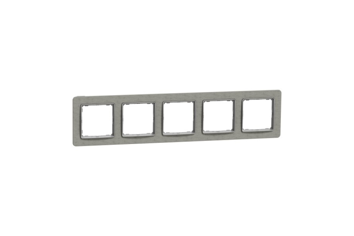 Рамка 5-постова Бетон Sedna Elements (SDD390805)