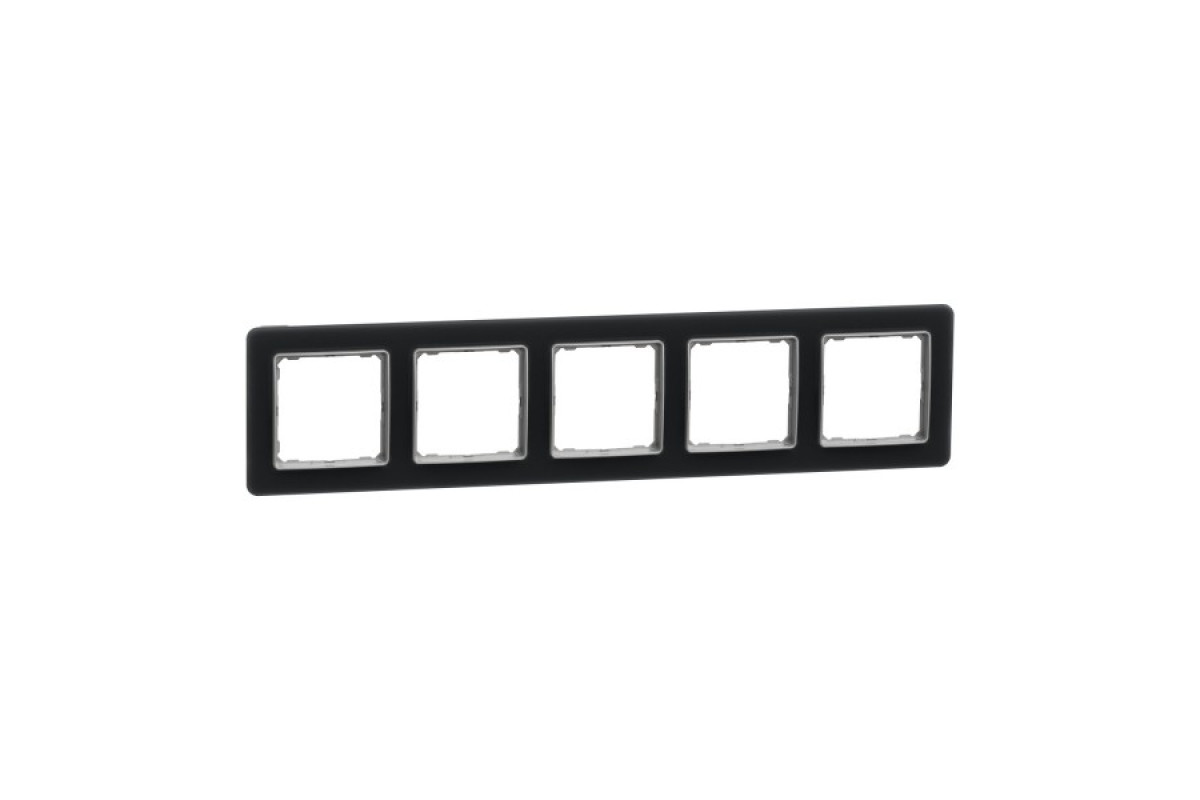 Рамка 5-постовая Искусственное матовое стекло Sedna Elements (SDD362805)