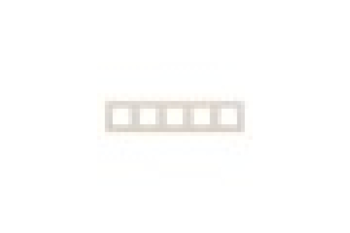 Рамка 5-постова, бежева Unica New Studio (NU201044)