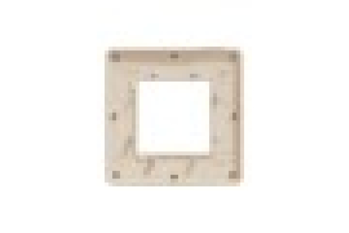 Рамка Unica Studio Metal, 1 постова, 1 x 2 модуля, бронза або беж (NU280251M)